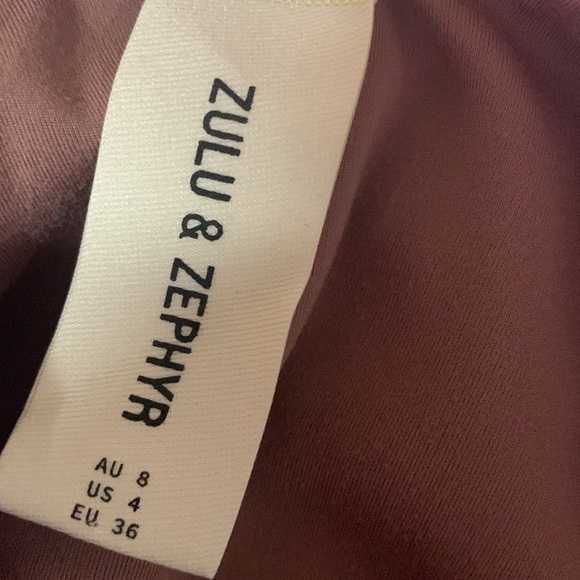 Anthropologie Zulu & Zephyr reversible swim shorts size 4 - Picture 4 of 7